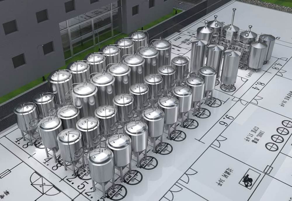 How to Set Up a 50HL Industrial Beer Factory: Equipment and Process ...