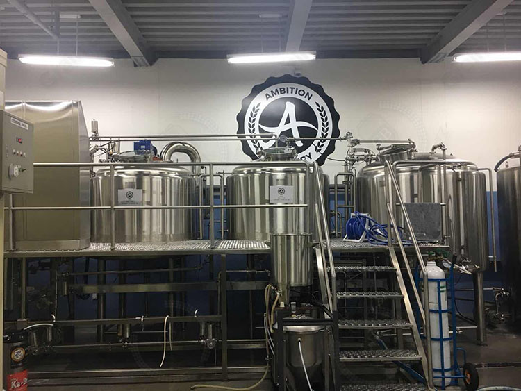 Is it good to use electric heating for 1000L brewery equipment?
