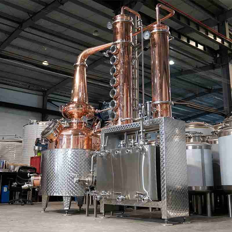 Entry Level Rum High Level 500L Distillery Equipment for Making Rum / Tiantai Blog ...