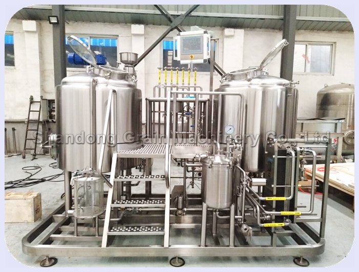 Different structure of brewhouse In Nano/Micro Brewery