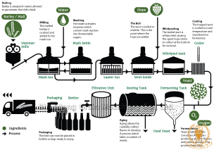Brewing Process in Microbrewery