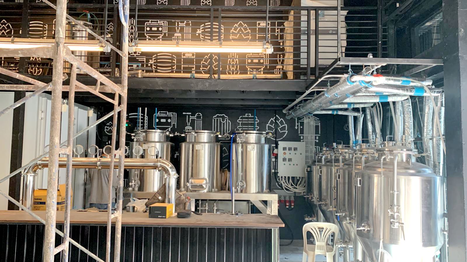 Nano Size 100L Homebrewing Pilot Brewing Equipment