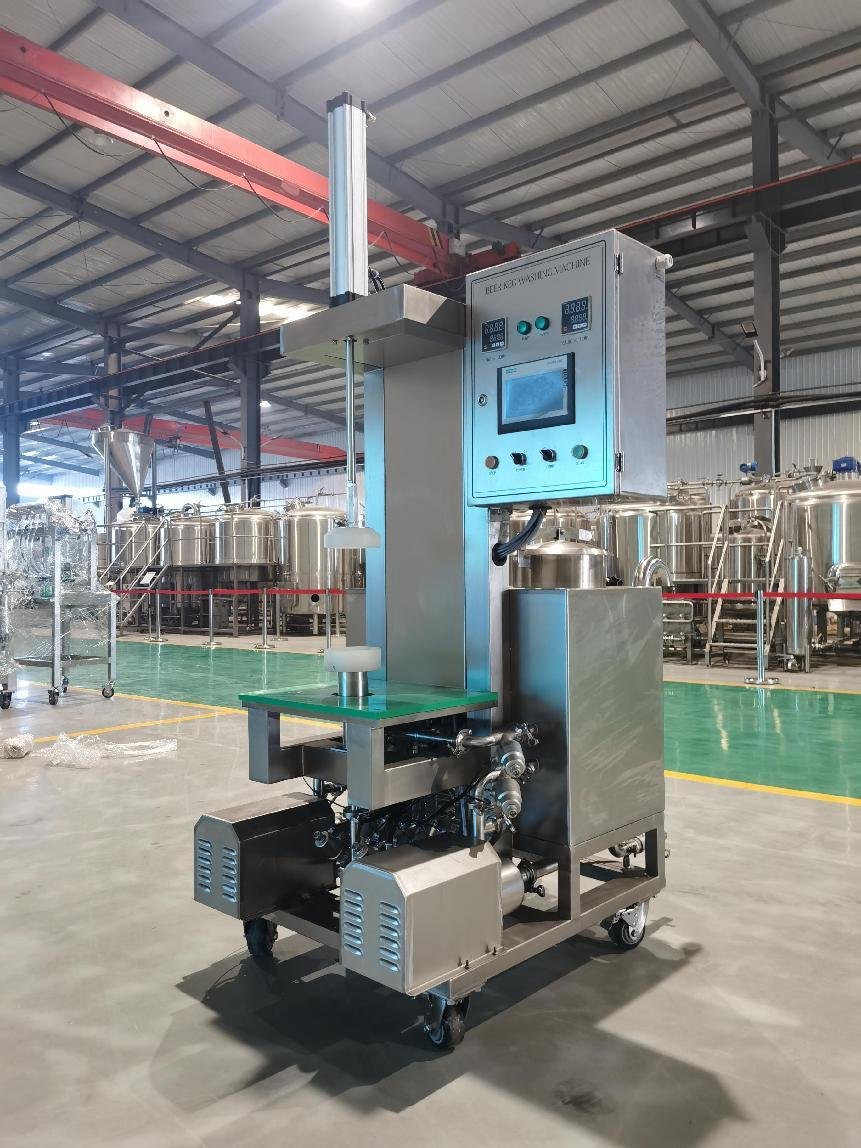 Auto Keg Washer_Compact Size with Single Head for Craft Breweries