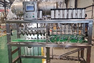 Revolutionize Your Brewing Efficiency--8 Station Semi-auto Bottling Machine