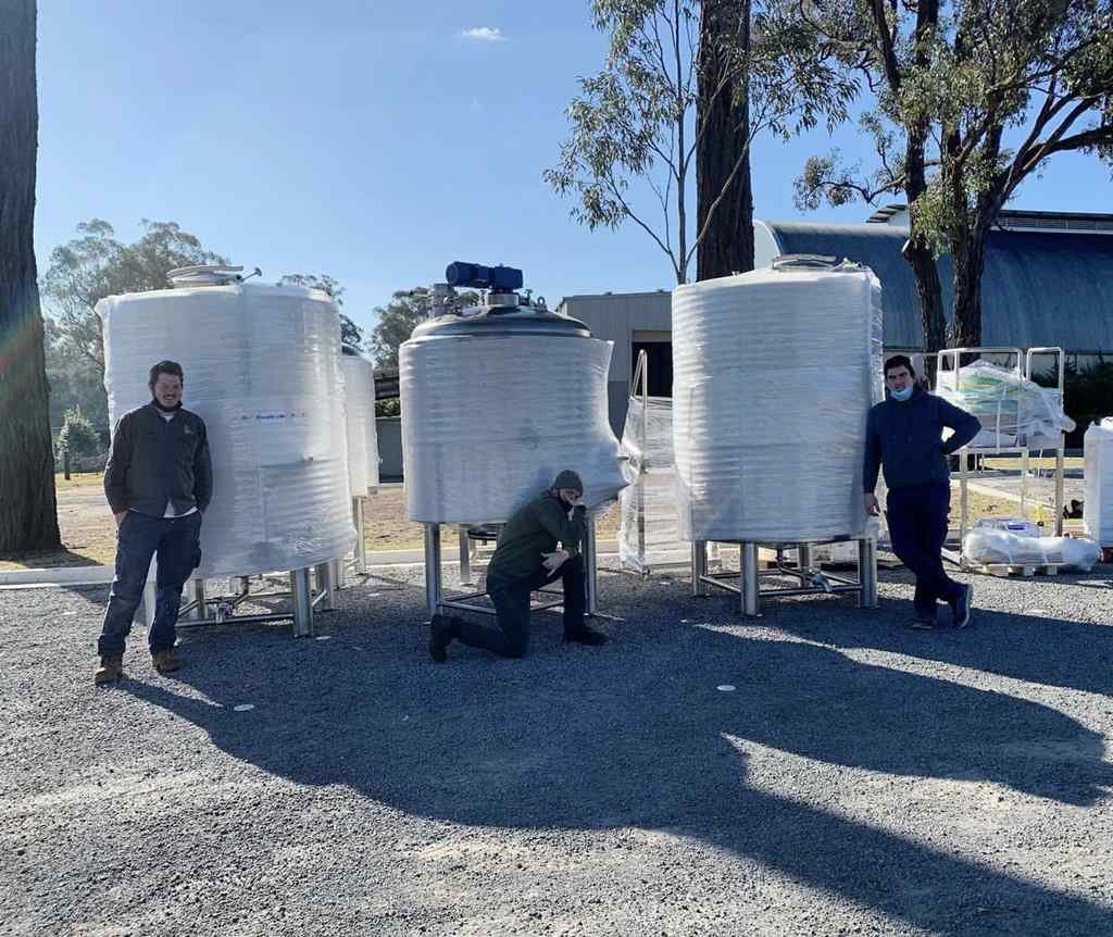 1200L Brewery Equipment in Australia – IronBark Hill Brewing Co.