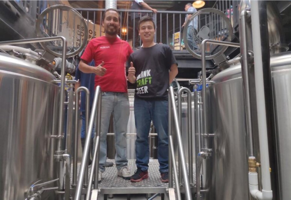 10BBL four vessel brewery equipment