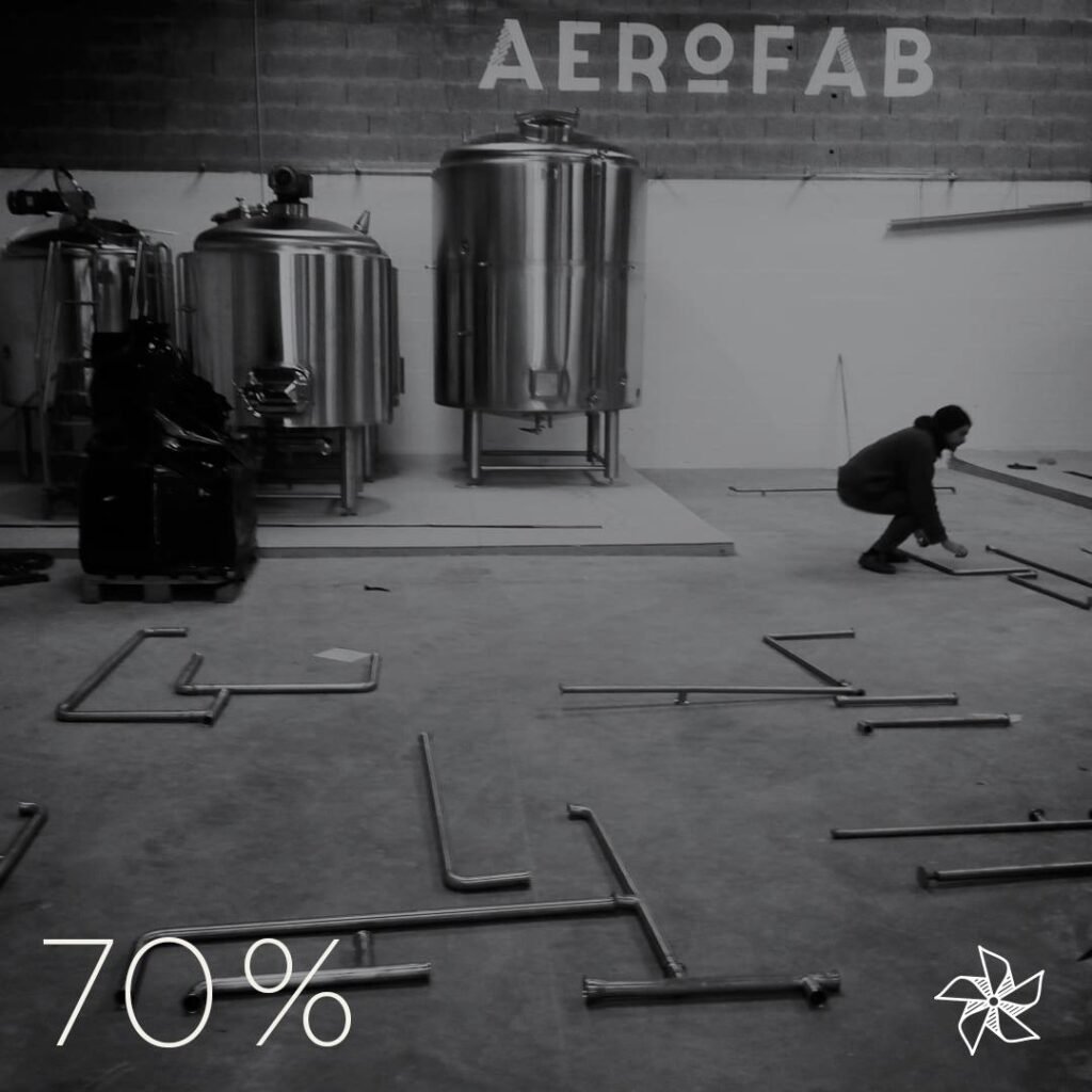 1500L Brewery Equipment Project In France 17