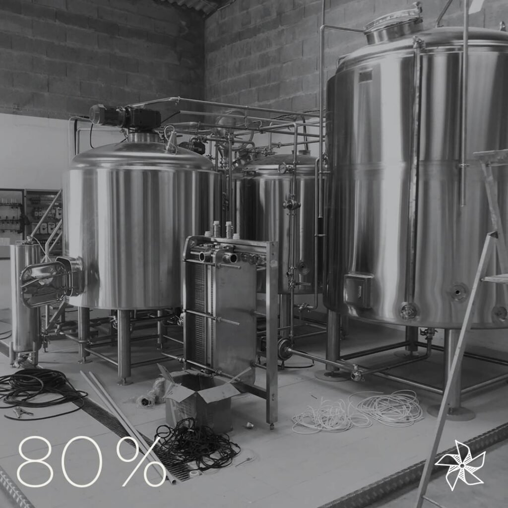 1500L Brewery Equipment
