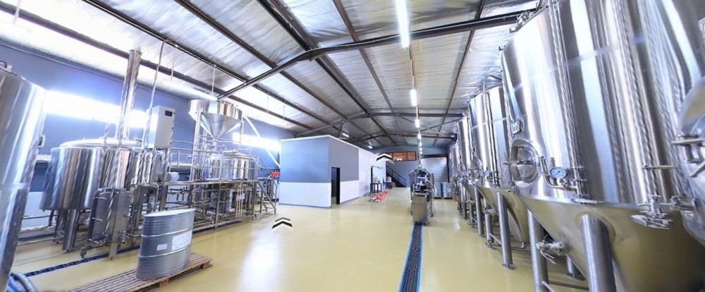 2000L Brewery Equipment in Zambia – Wilddog-Tiemann Beer Brewing Co.