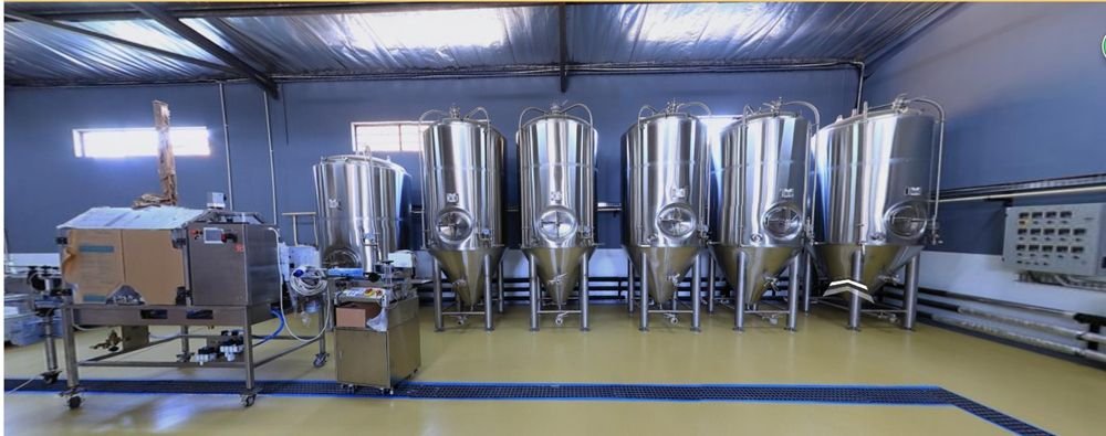 2000L Brewery Equipment in Zambia – Wilddog-Tiemann Beer Brewing Co.