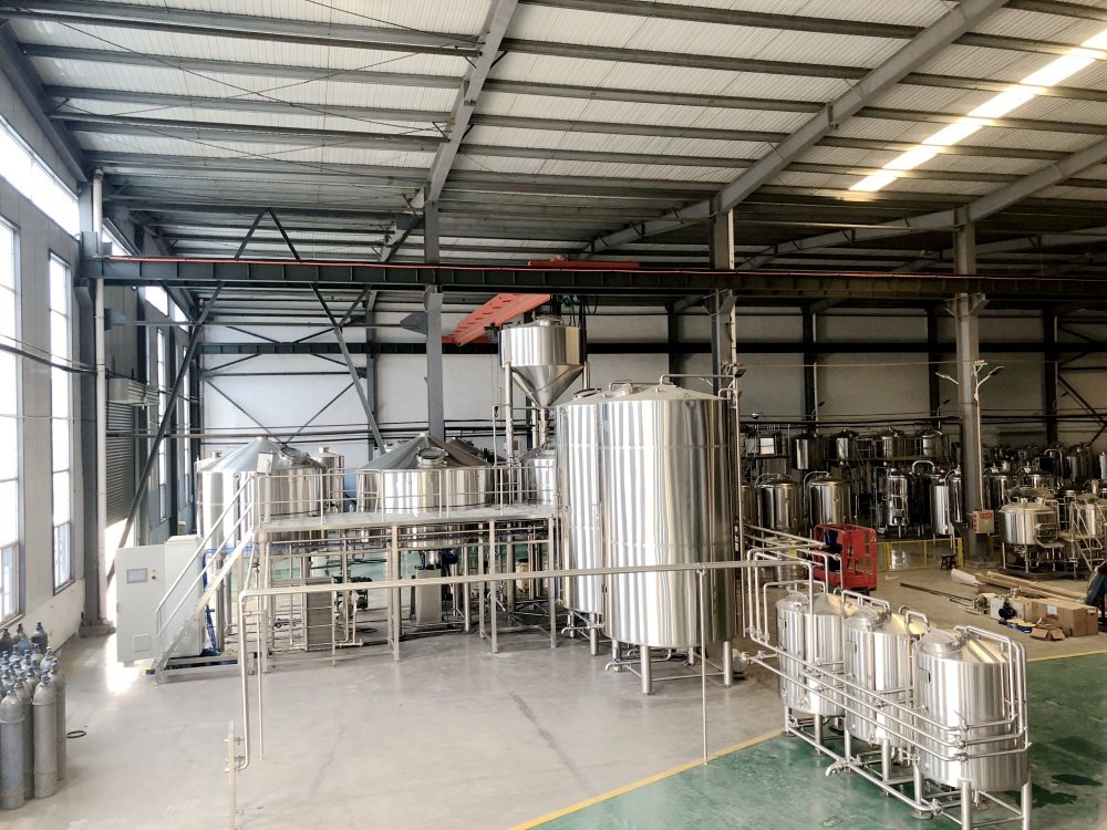 5000L Brewery Equipment In Tiantai Workshop