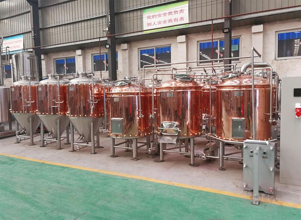 500L Copper Brewery Equipment 2