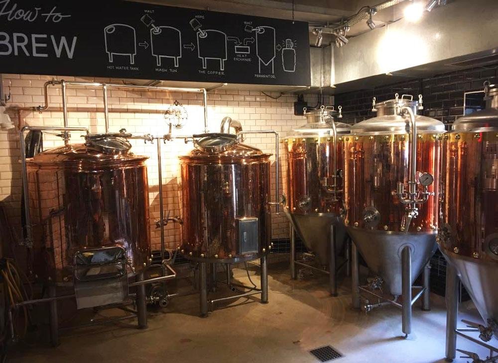 500L Copper Brewery Equipment 3