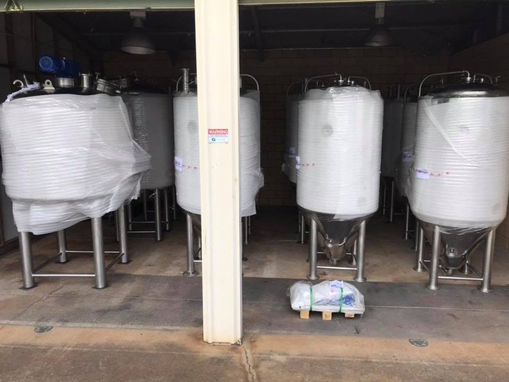 600L Three Vessel Brewery System in Australia – Cauldron Brewing Co.