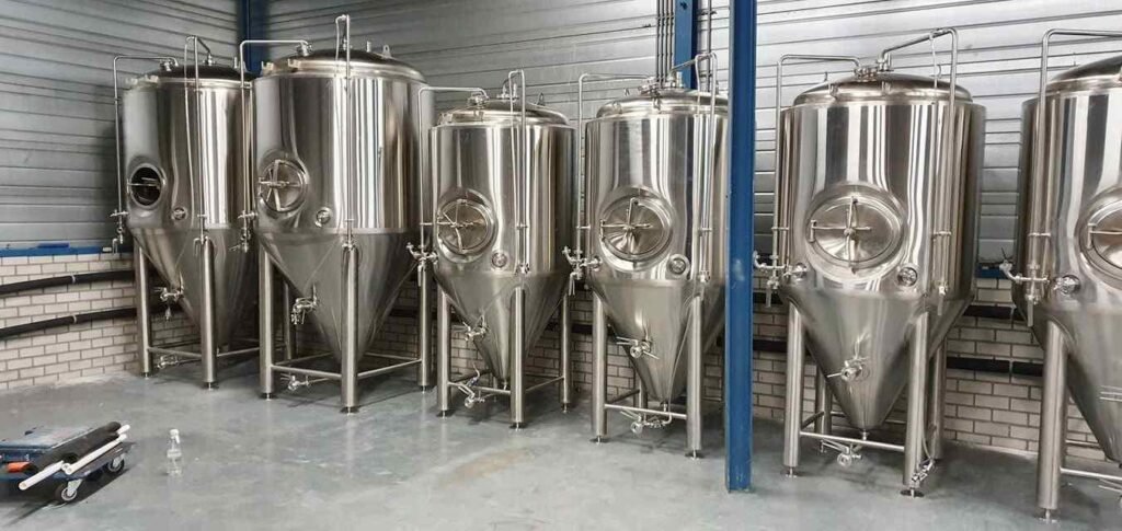 6. 1000L brewery