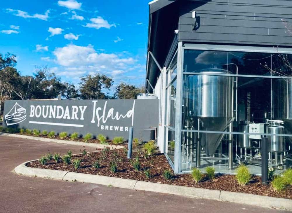 10HL Microbrewery System in Australia-Boundary Island Brewery
