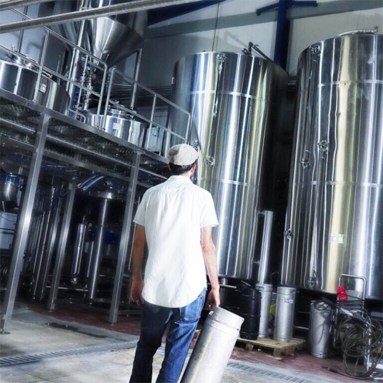 5000L brewery equipment project for Cerveza Canita in the Dominican Republic