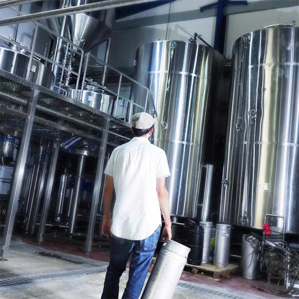 5000L brewery equipment project for Cerveza Canita in the Dominican Republic