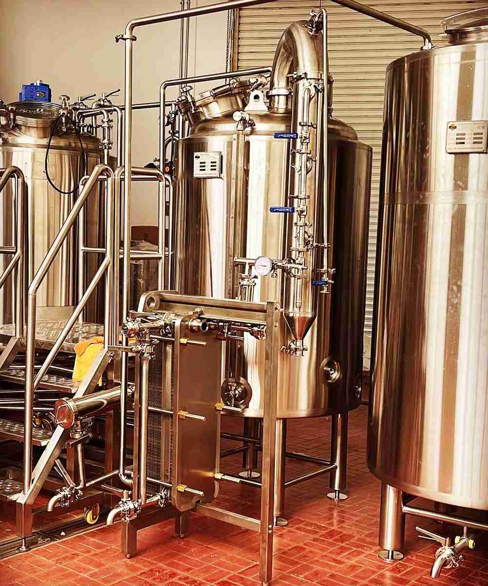 5BBL Brewery Equipment in Mexico--Cervecería 11 Sep