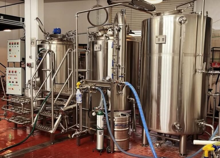 5BBL Brewery Equipment in Mexico--Cervecería 11 Sep