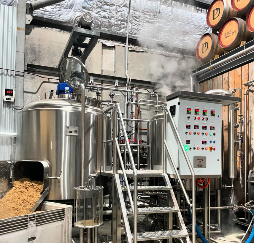 1200L Brewery Equipment in Australia – IronBark Hill Brewing Co.