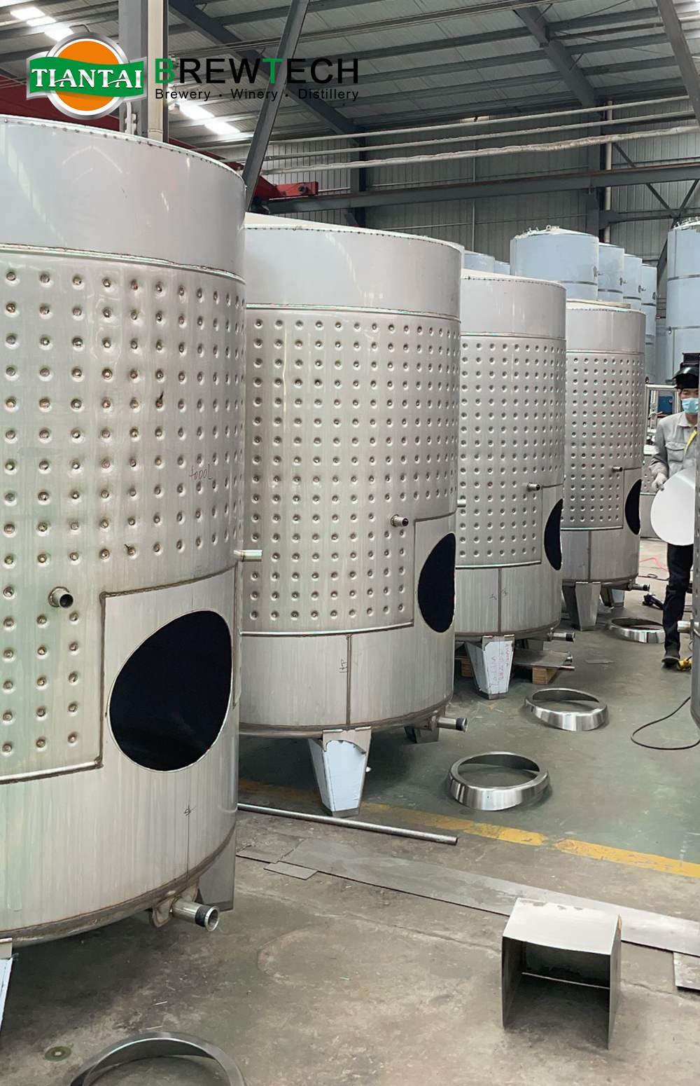 1500L 3000L 5000L 10000L Winery Equipment