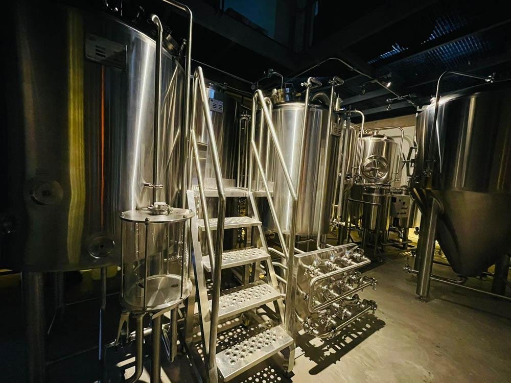 5BBL two vessel beer brewing system