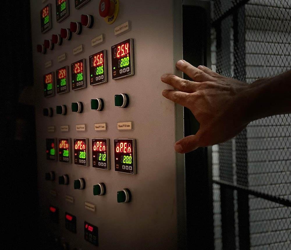 brewery control cabinet