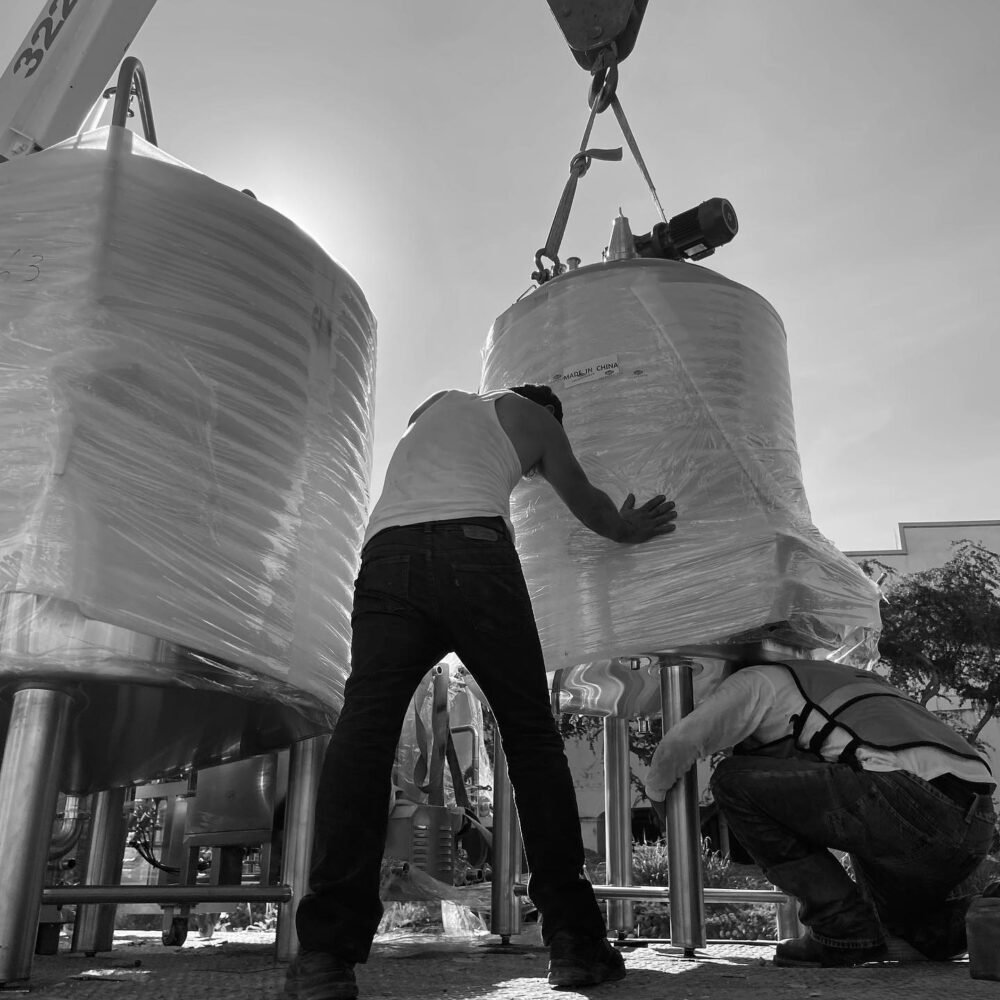 5BBL two vessel beer brewing system