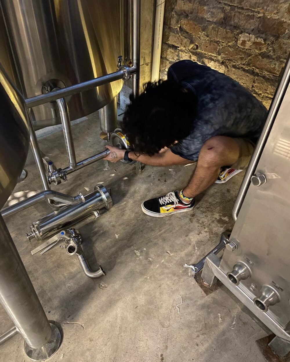 5BBL two vessel beer brewing system