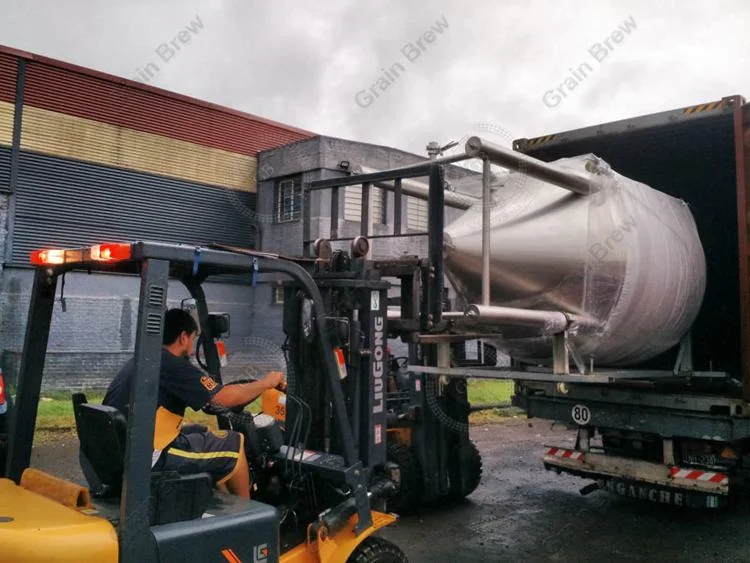 1500L & 3000L Fermentation Tanks Successfully Arrive in Argentina