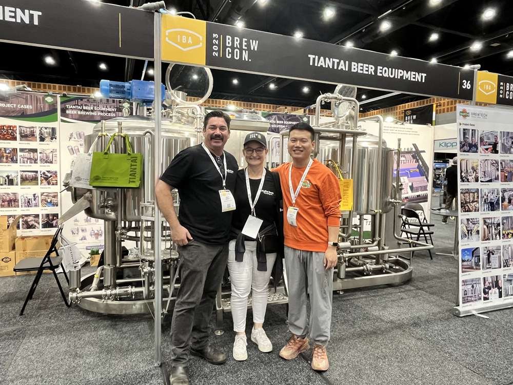 500L Brewery Equipment by Tiantai Featured at BrewCon 2023, Australia
