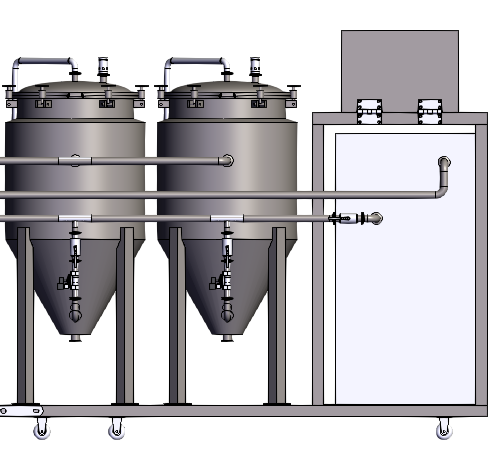 100L Pilot Beer Brewing Equipment4