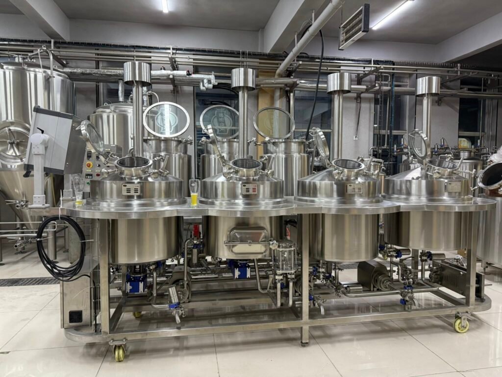 100L 4 Vessel Brewhouse Experimental Brewing System