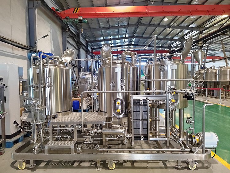 300L two vessel brewhouse 1