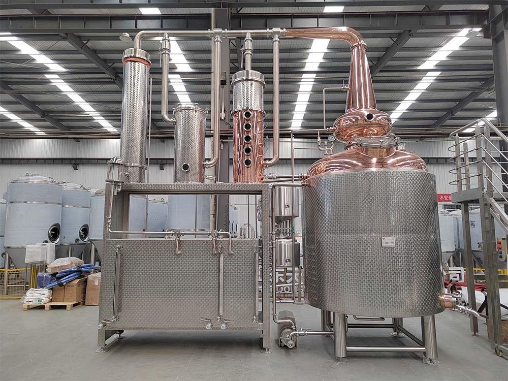 4000L Hybrid Distiller Equipment ready deliver to Kenya