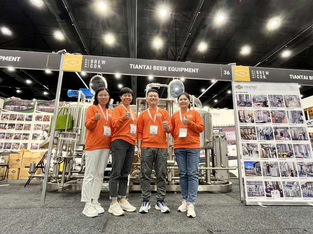 500L Brewery Equipment by Tiantai Featured at BrewCon 2023, Australia