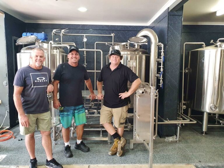 500L Brewery Equipment Project in Australia – Wobbly Chook Brewing Co