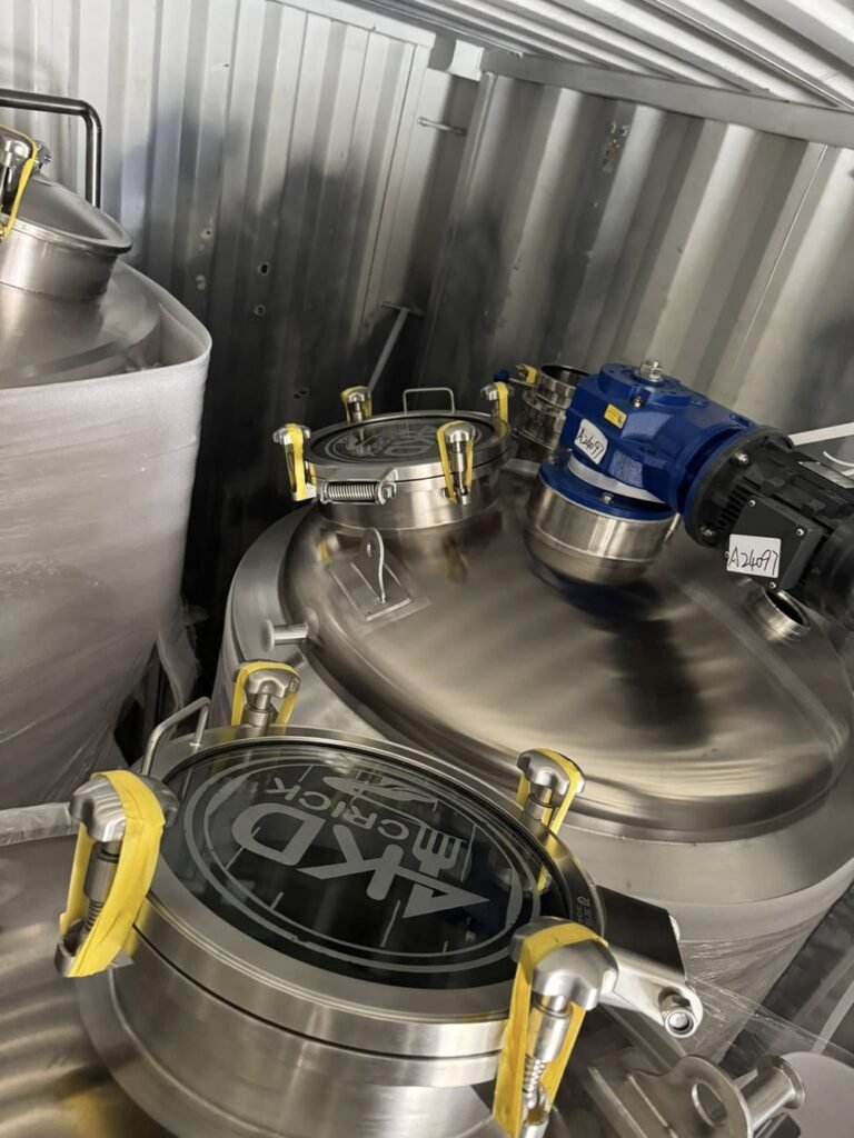 Production Completion of 7BBL Brewery Equipment Shipping 7BBL Brewery Equipment Arrival & Installation of 7BBL Brewery Equipment Brewing in Action of 7BBL Brewery Equipment