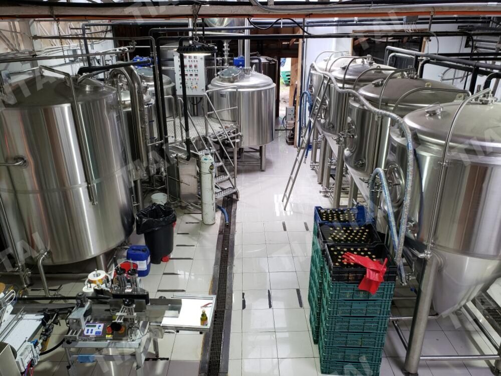 15BBL Brewery Equipment Successfully Installed in Chile