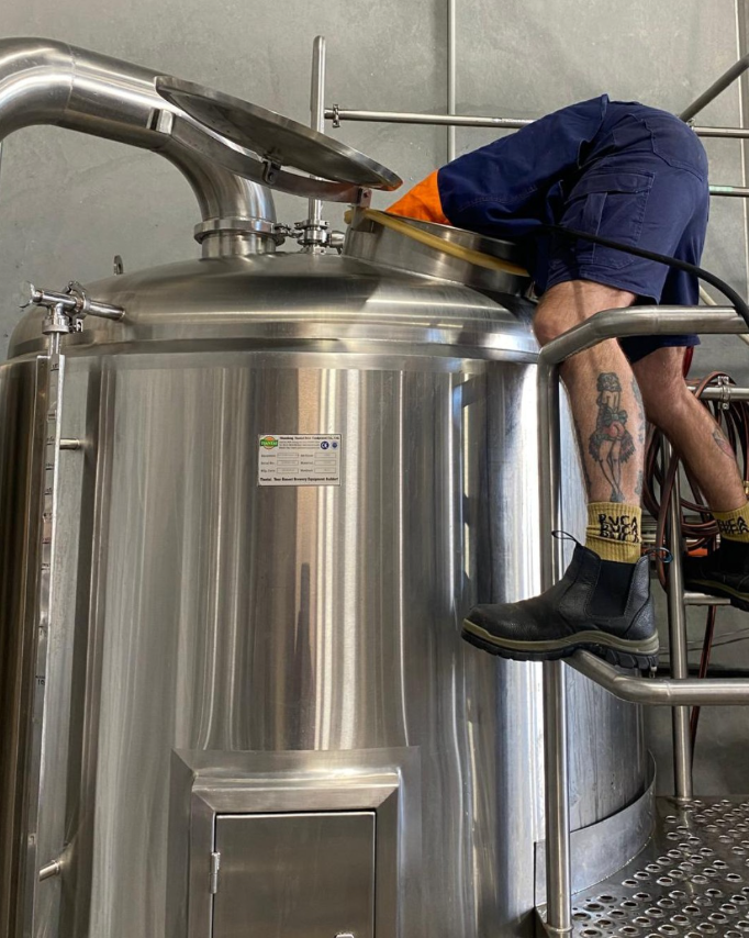 1200L Brewery Equipment in Australia – Bells Batch Brewing