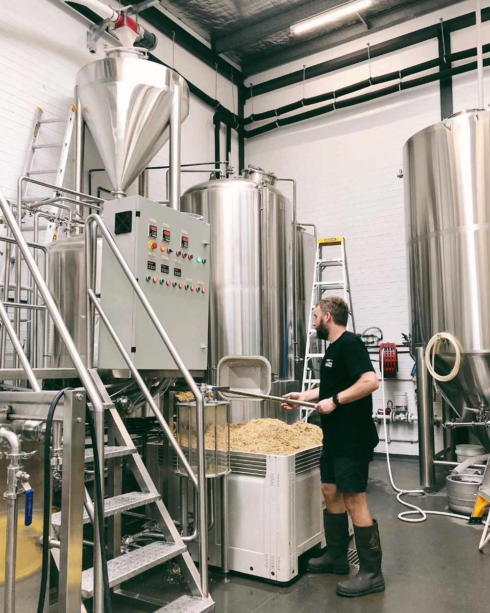 10BBL Two Vessel Brewery Equipment in Australia–Slow Lane Brewing Co.