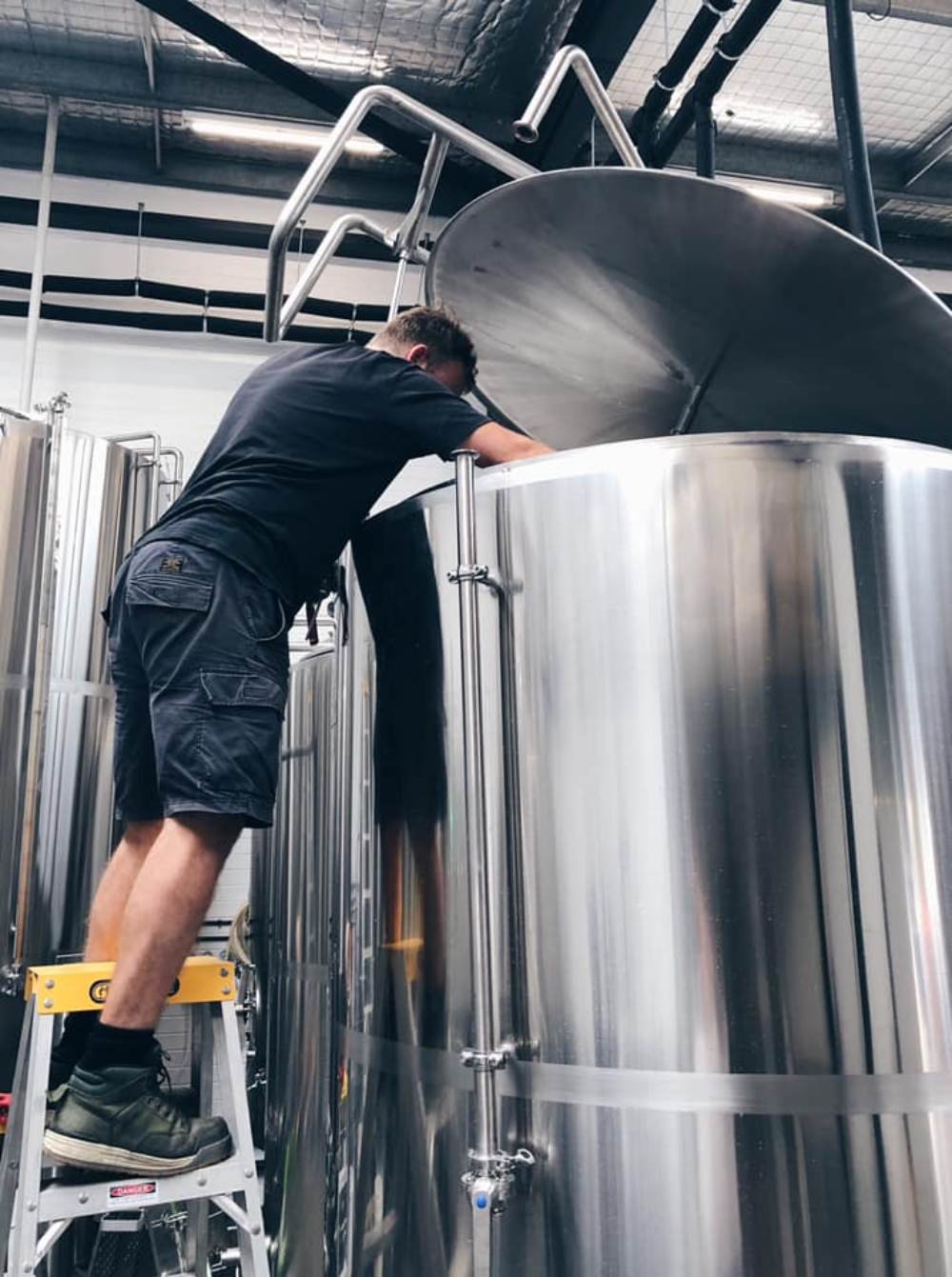 10BBL Two Vessel Brewery Equipment in Australia–Slow Lane Brewing Co.