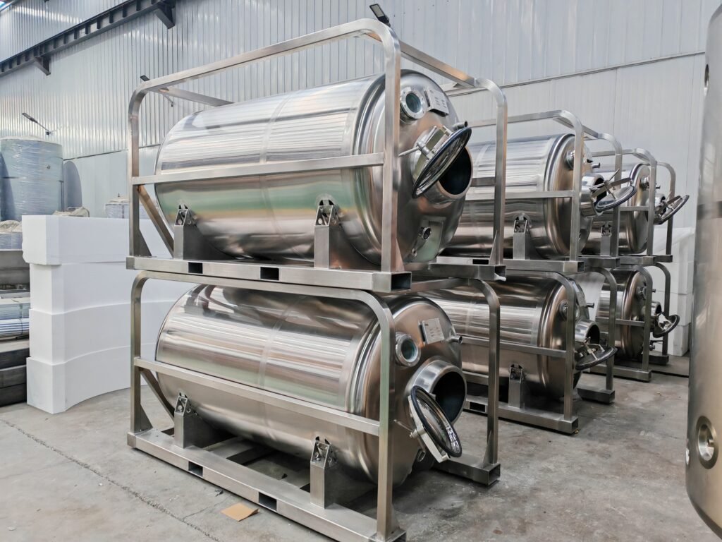 Forklift Ready Brite Beer Tank-Flexibility Meets Safet