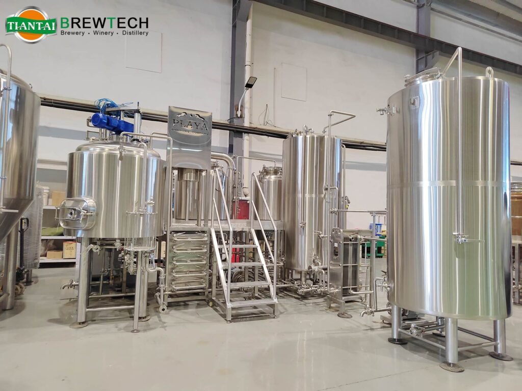 600L 4-Vessel Brewhouse System
