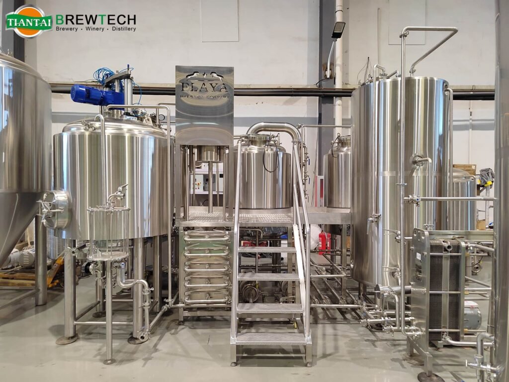 600L 4-Vessel Brewhouse System