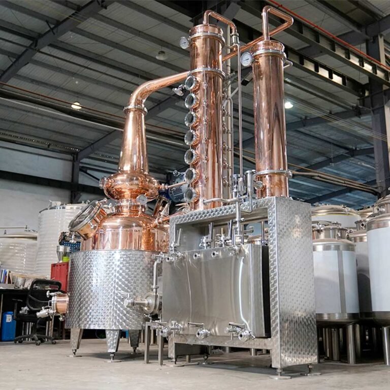 500L Rum Distillation Equipment-Precision Copper Column Still for Premium Rum Production