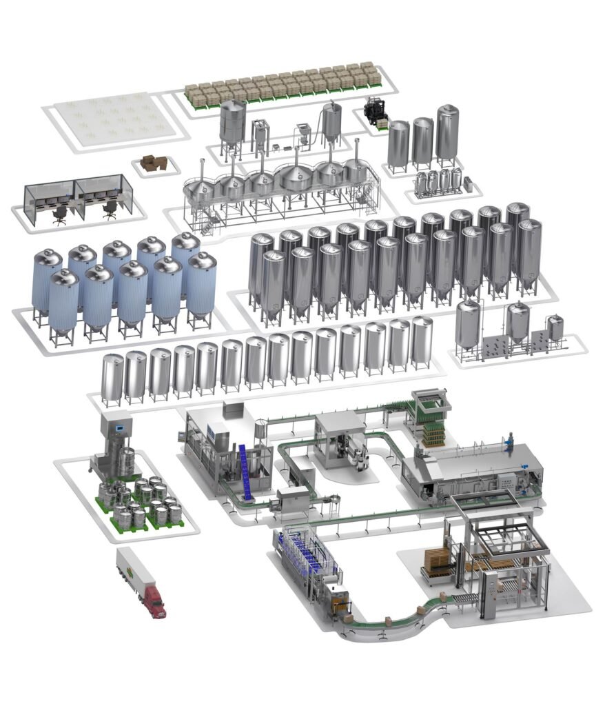 100.000 hl/año Equipo de cervecería