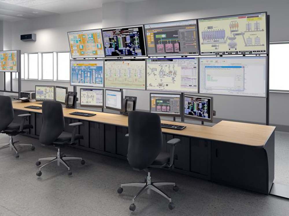 Brewery Center control room 1