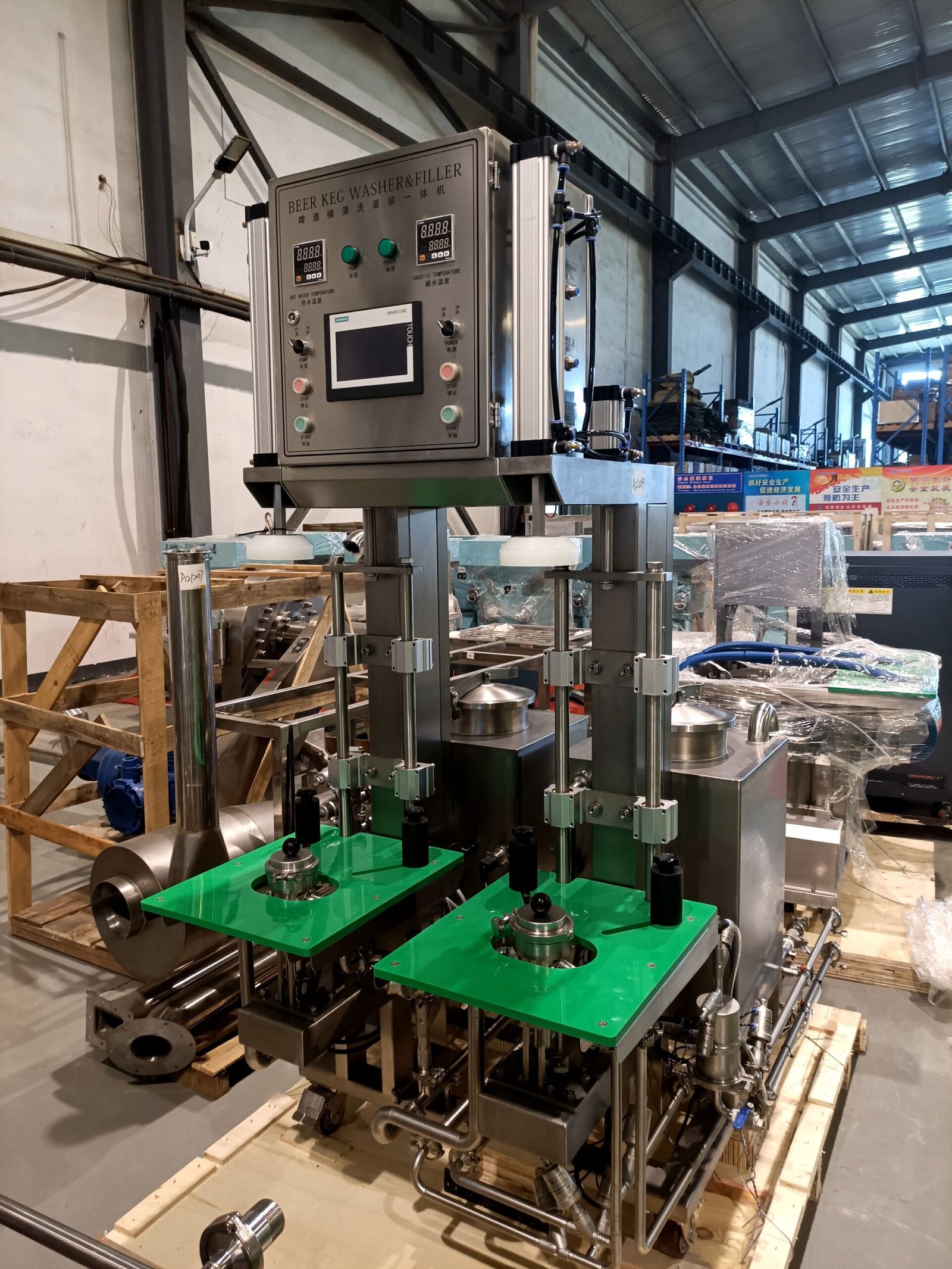 Keg Filling & Washing Machine